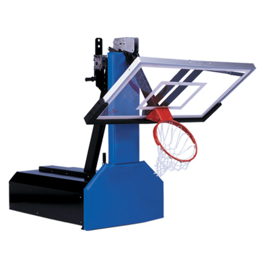 Thunder Select Portable Basketball System 36" x 60" Acrylic Backboard Gold