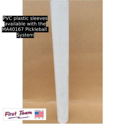 Sentry Pickleball Post System MA40167 System W/ Plastic Sleeves