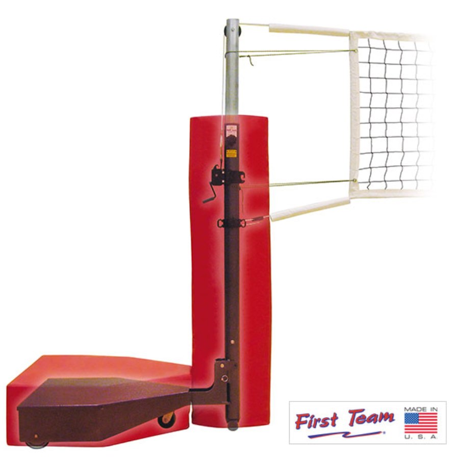 Horizon Competition Freestanding Portable Volleyball Net System MA50018 Horizon Complete / Royal Blue
