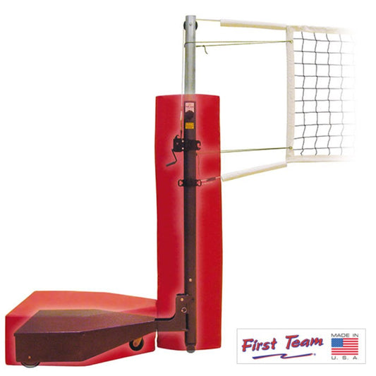 Horizon Competition Freestanding Portable Volleyball Net System MA50018 Horizon Complete / Royal Blue