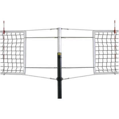 Astro Aluminum Competition Volleyball Net System MA50031 Astro Complete WITH Ground Sockets / Royal Blue