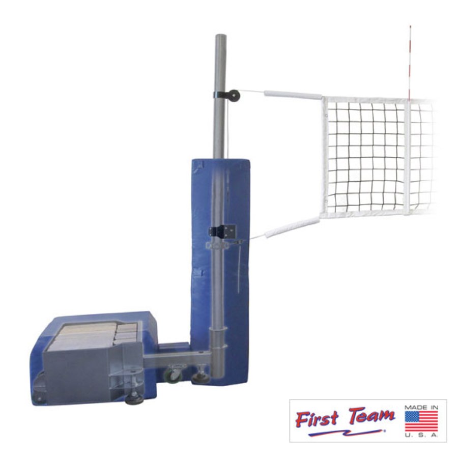 PortaCourt Stellar Freestanding Portable Recreational Volleyball System MA50051 PortaCourt Stellar Complete / Royal Blue
