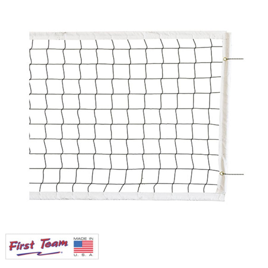 First Team Kevlar Competition Volleyball Net | Morley Athletic Supply