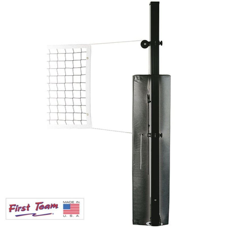 Sand Blast Complete Outdoor Recreational Volleyball Net System Royal Blue
