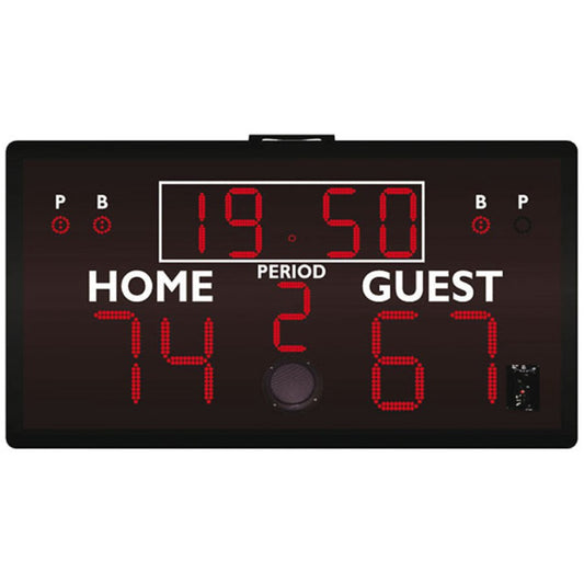 First Team Portable Scoreboard MA40124 Scoreboard w/ Wireless Controller