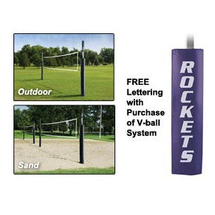 Blast Steel Recreational Volleyball Set