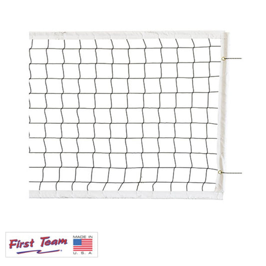 First Team Kevlar Competition Volleyball Net MA50054 Official Size Net 32' x 1 meter