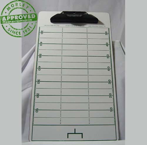 Football Dry Erase Coaching Clipboard 12.5" X 18.5"