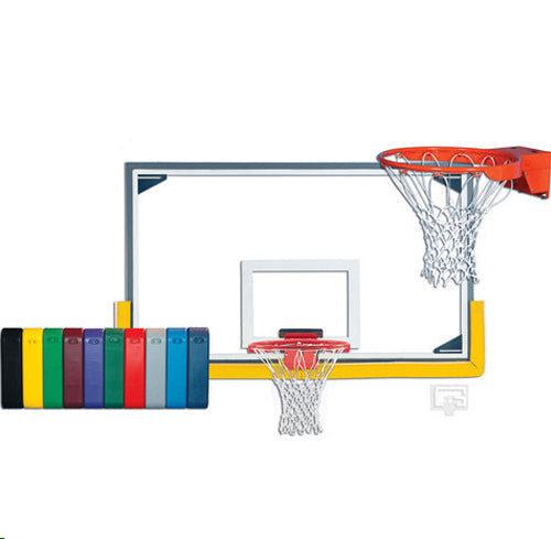 Gared Indoor Collegiate Gymnasium Backboard Package Yellow