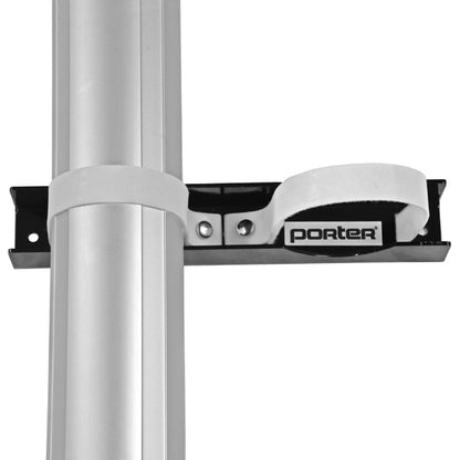 Porter Volleyball Upright Wall Rack For 3 1/2" Diameter Uprights & Optional Locking Cover