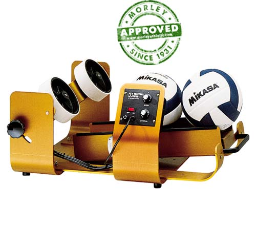 Gold Model Volleyball Machine & Accessories 12V Battery Model