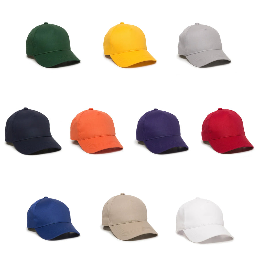 Outdoor Cap GL-455 5 Panel Cotton Twill Cap