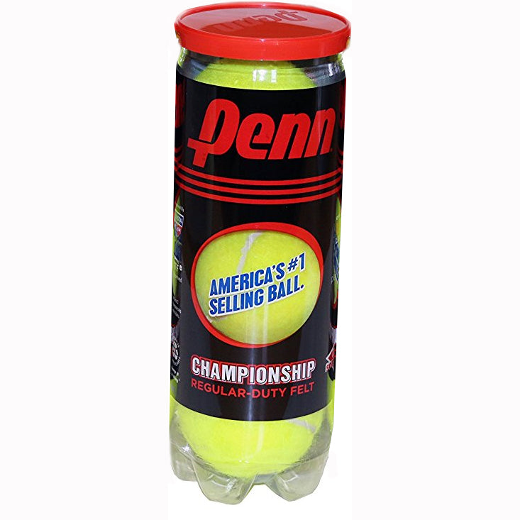 Penn Championship Regular Duty Tennis Balls Can of 3 Each