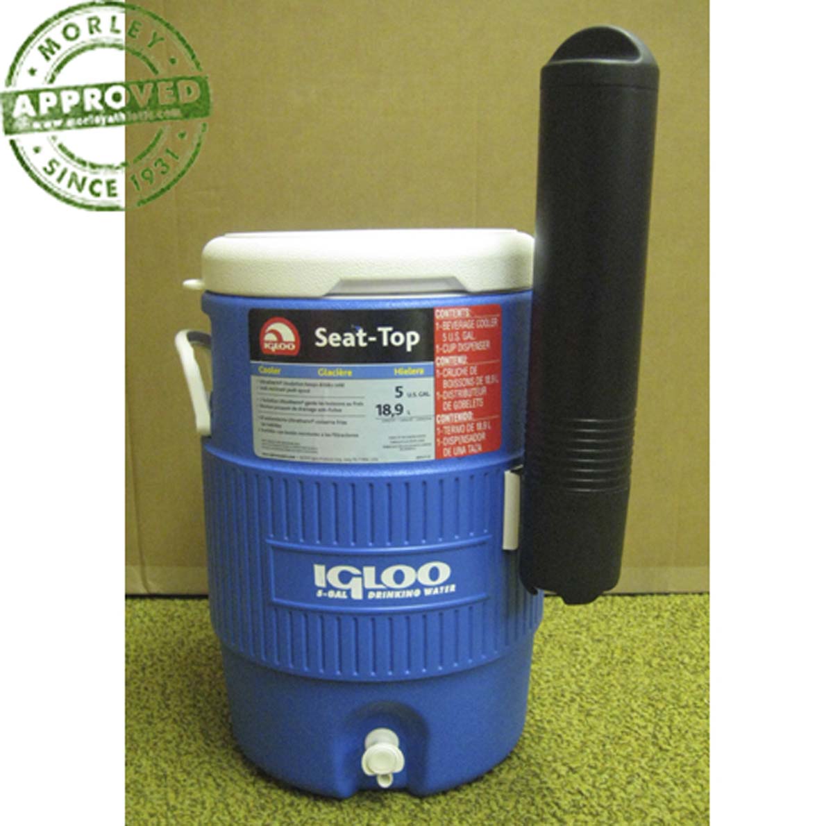 Igloo 5 Gallon Seat Top Beverage Cooler