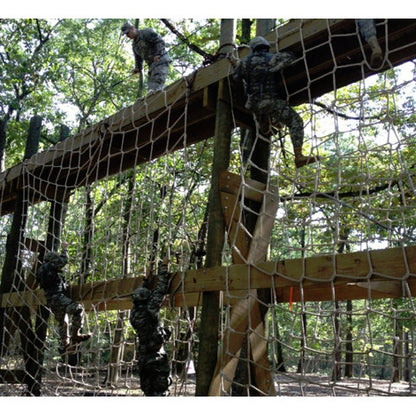 Premium Military Grade Made In The USA Cargo Nets (Per Sq. Ft.) 12" Sq. Mesh 3/4" Rope / Border on 4 Sides / 20