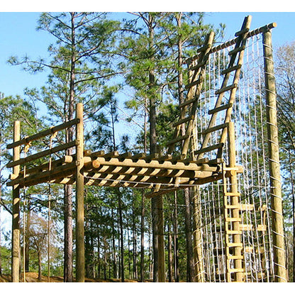 Premium Military Grade Made In The USA Cargo Nets (Per Sq. Ft.) 12" Sq. Mesh 3/4" Rope / Border on 4 Sides / 20