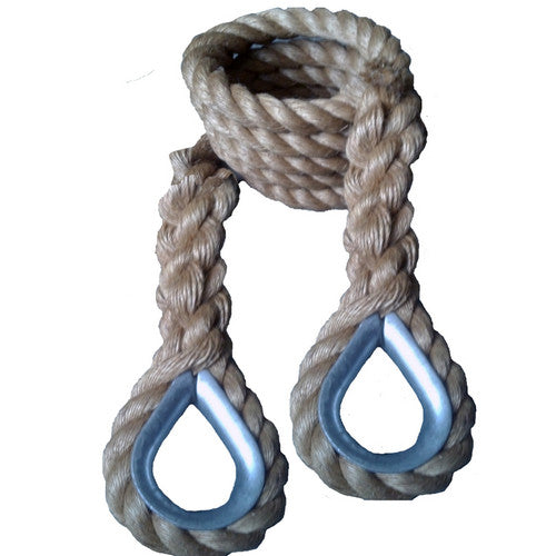 Outdoor 1.5" Manila Traverse Rope (Horizontal Rope) 20'