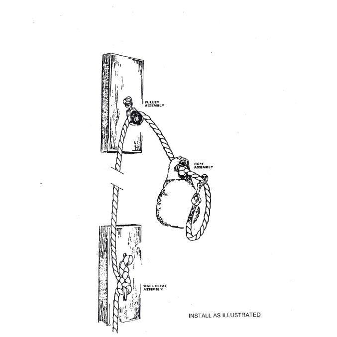 Climbing Rope Standard Safety Hoist