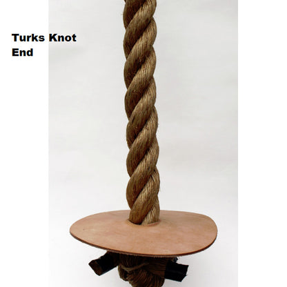 Manila Natural Fiber Indoor Climbing Ropes Manila / Whipped / 18'