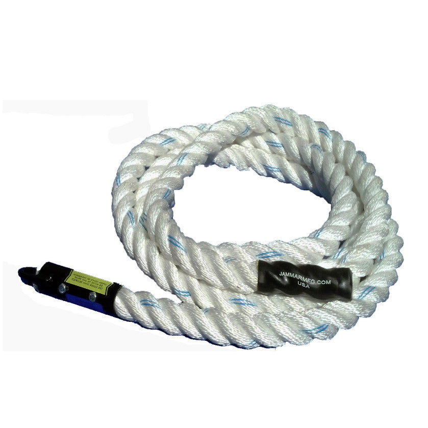 Poly Dacron Climbing Rope No Knots Poly Dacron Black / Whipped / 15'