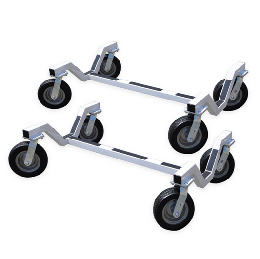Jaypro SGT-24 Goal & Club Shelter Transport Cart With Swivel Wheels (Set 2)