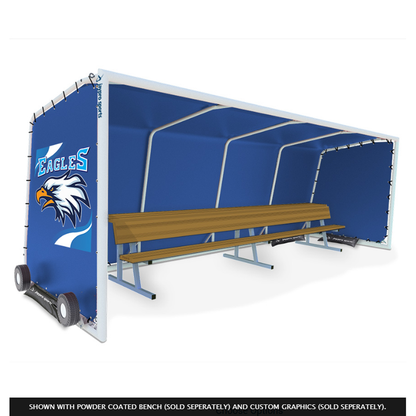 Jaypro CTS-18-DX Club Team Shelter With Custom Logo