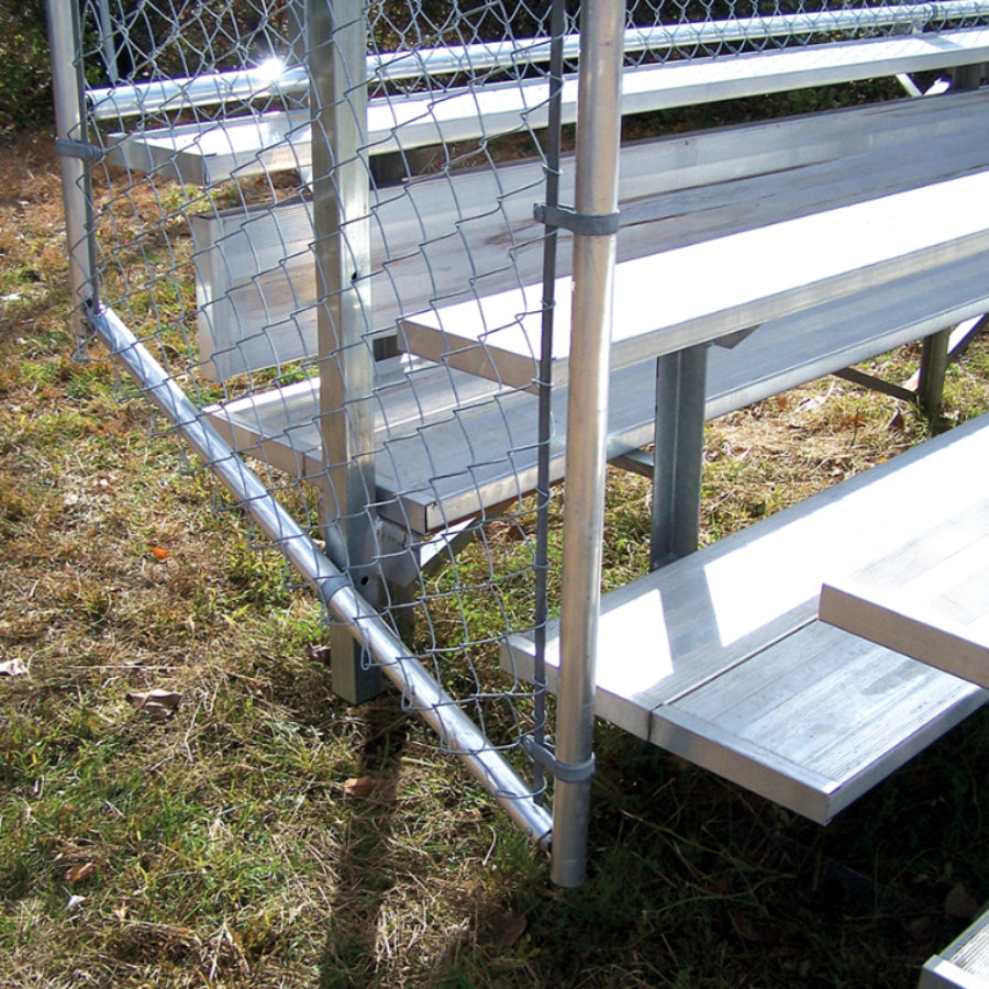 Jaypro 5 Row Bleachers With Chain-Link