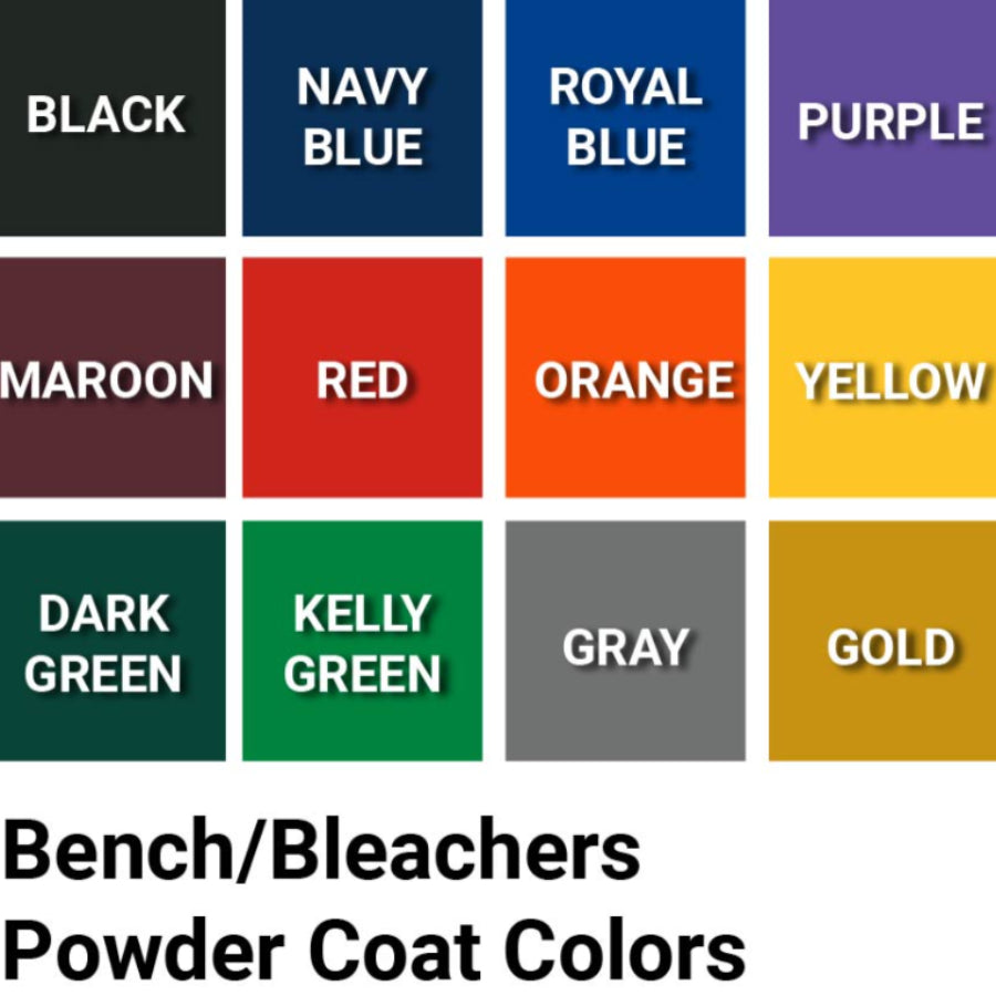 Aluminum Bench Players Bench With Shelf
