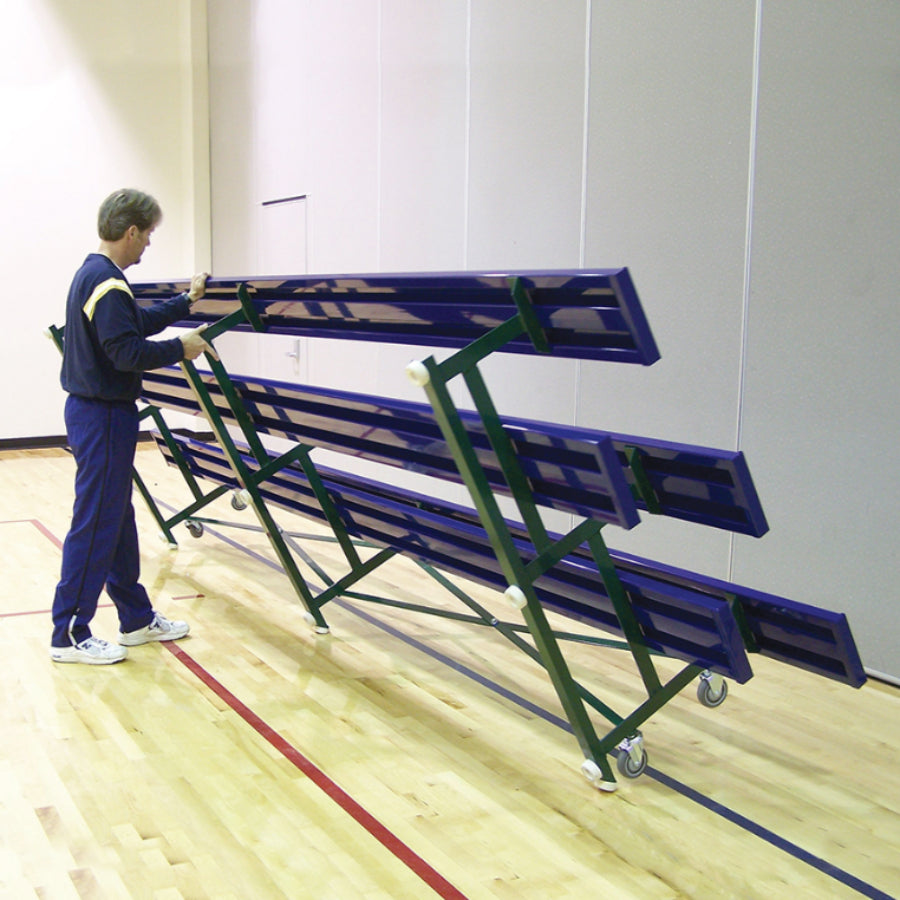 Jaypro Tip & Roll Bleachers 250 Lbs