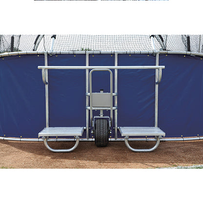 The Big League Bomber All Star Portable Batting Cage Black