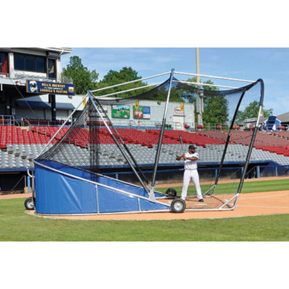 The Big League Bomber Pro Portable Batting Cage