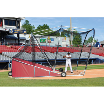 The Big League Bomber Pro Portable Batting Cage