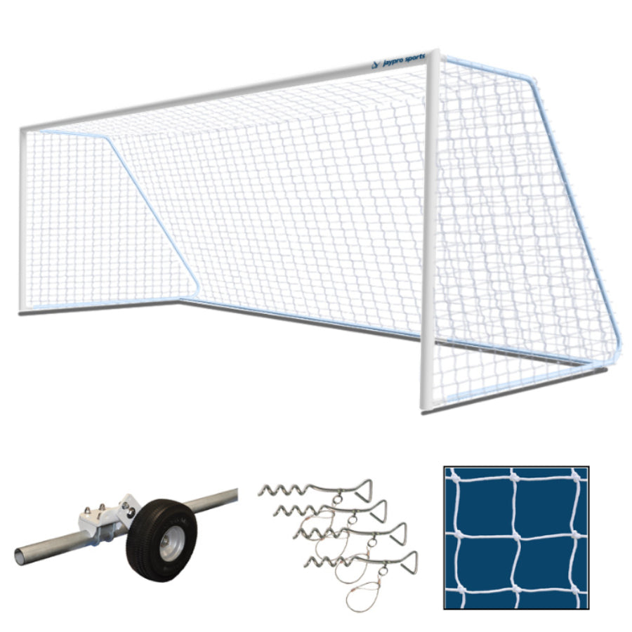 Jaypro Classic 8' x 24' Official Round Goal Package