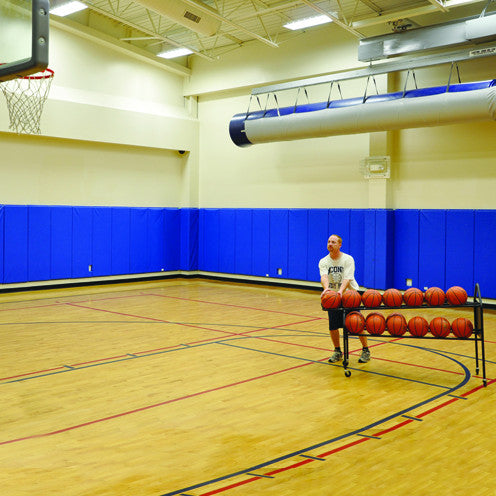 Jaypro Deluxe 19 Basketball Training Ball Cart