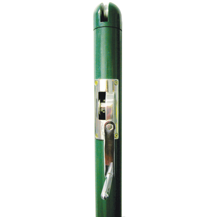 Deluxe Indoor Tennis Posts Green (Pair) & Accessories