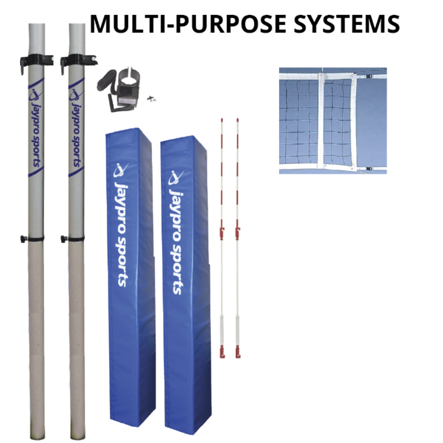 Jaypro Aluminum Multi Purpose Net System & Uprights