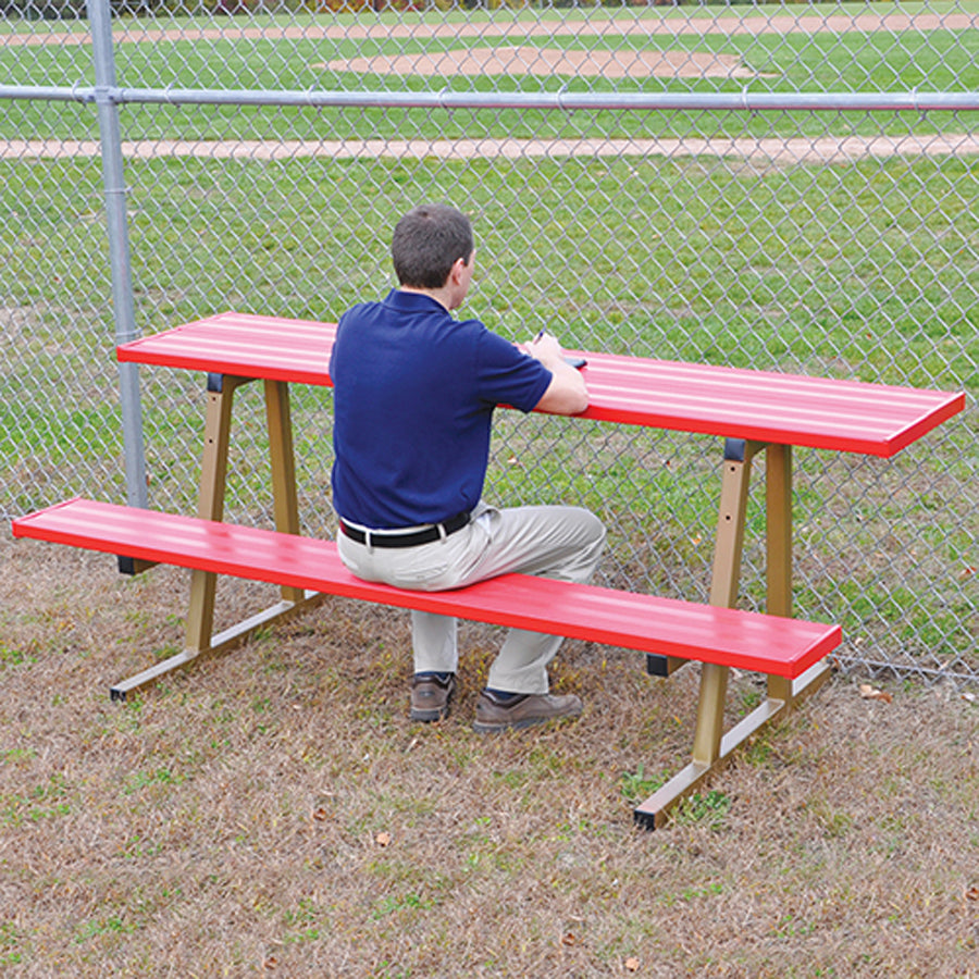 Jaypro ST75PC Powder Coated Scorer Table Orange