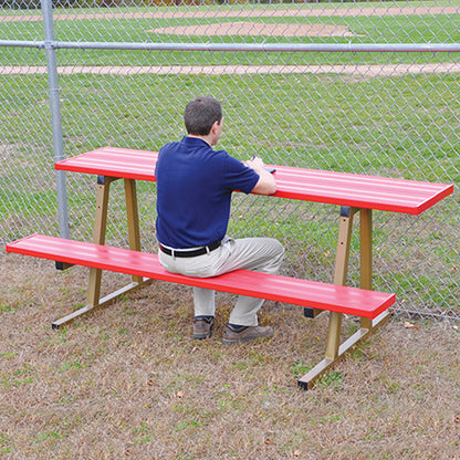 Jaypro ST75PC Powder Coated Scorer Table Orange