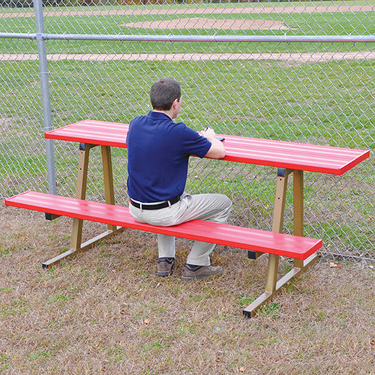Jaypro ST75PC Powder Coated Scorer Table Orange