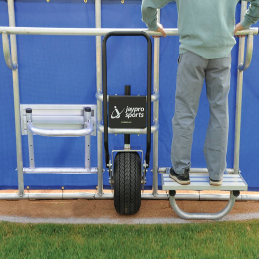Jaypro Dual Observer Coaches Stand For Batting Cages
