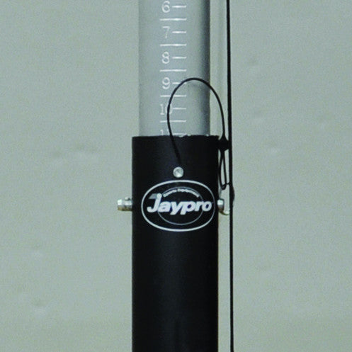Jaypro Featherlight 3-1/2" Volleyball System & Uprights Volleyball System / Black