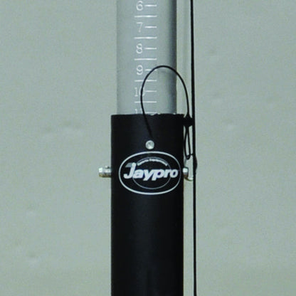 Jaypro Featherlight 3" Collegiate Volleyball System & Uprights Volleyball System / Black