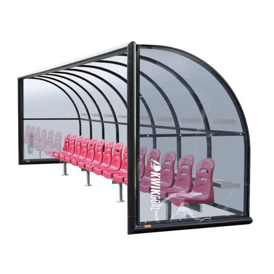 Kwik Goal Semi Permanent Molded Seat Custom Team Shelter