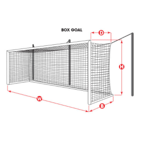 Kwik Goal 3B15 Soccer Net (each) White