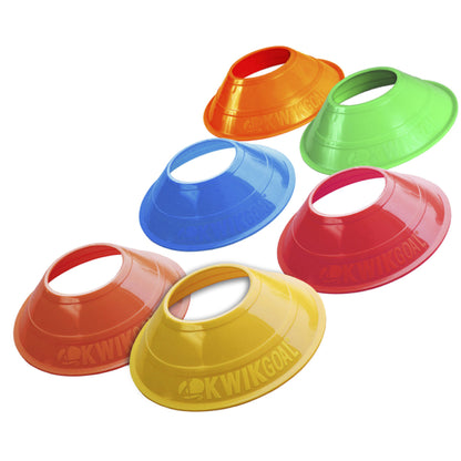 Kwikgoal Mini Disc Cones Pack Of 25 Per Color