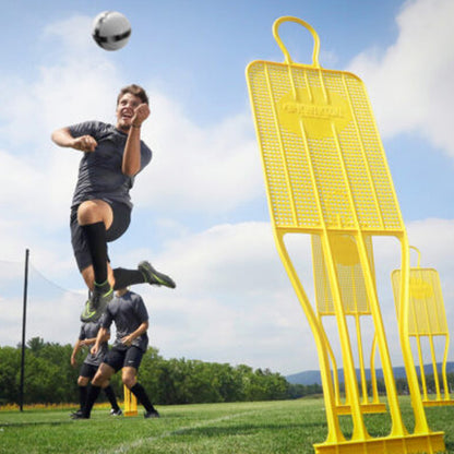 Kwik Goal 16B2708 5' 10" Yellow Tom Training Opponent Mannequin