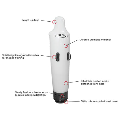 Kwik Goal 16B3702 Air Tom Training Mannequin