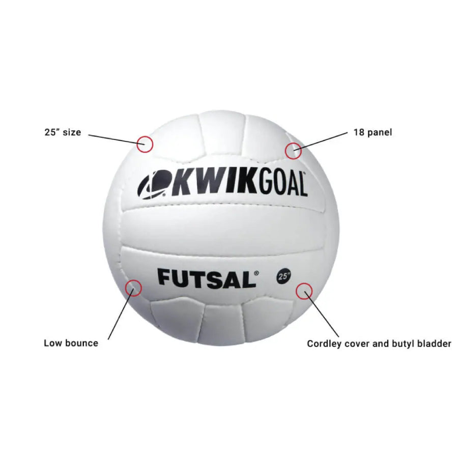Kwik Goal 1B2825 25" Futsal Ball