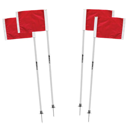 Kwik Goal Official Corner Flags Set Of 4