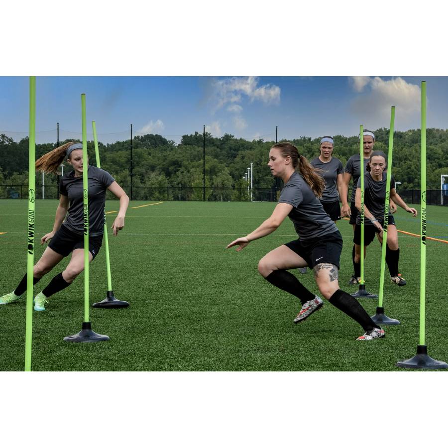 Kwik Goal Premier Coaching Sticks Yellow